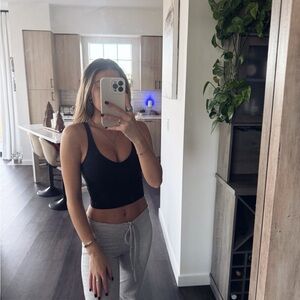 Black Lululemon Align Tank (Size 4)